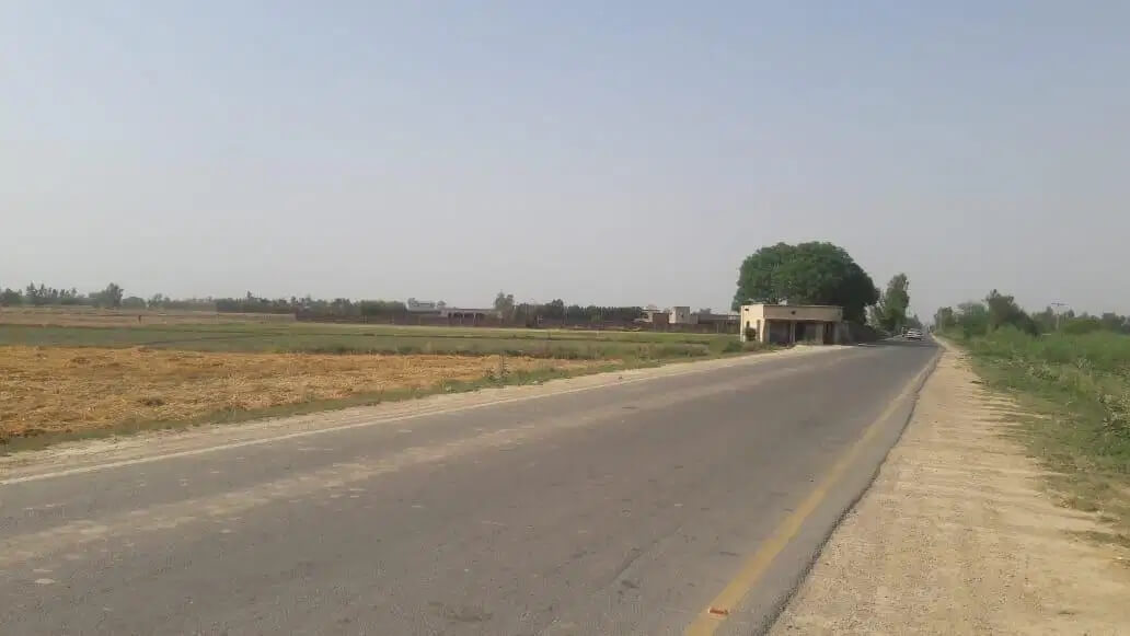 Barki Road Lahore 8K Land Available for sale Main Road Front