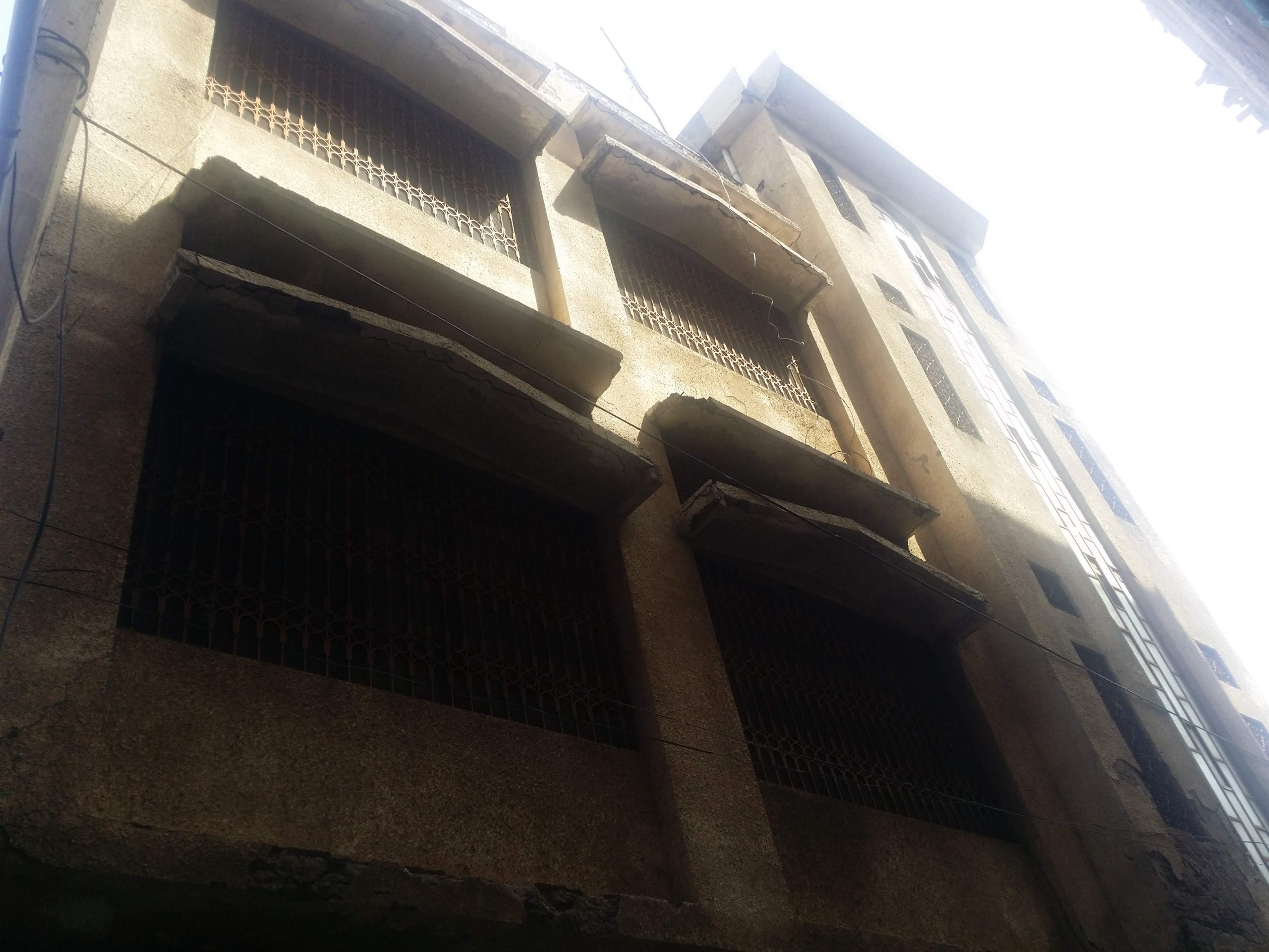 Multi-story Building in commercial area of Furniture Market Gujrat