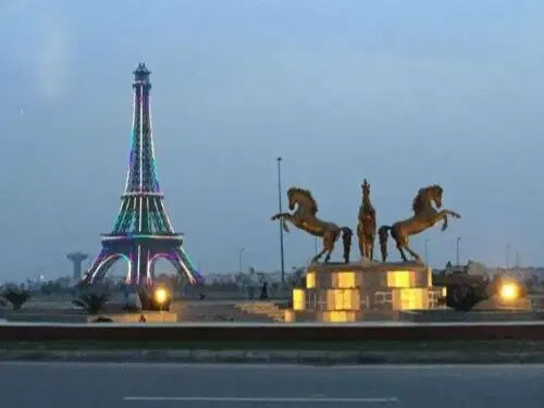 Quaid block Bahira town
