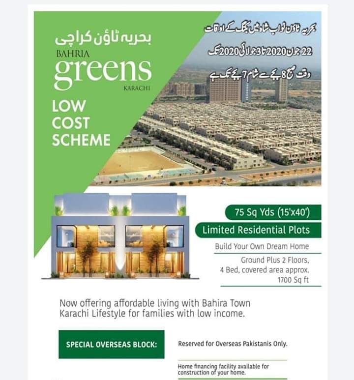 Bahria Greens Karachi Bahria Town – BOOKING DETAILS