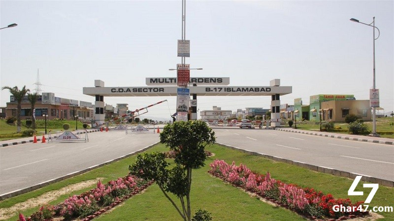 7 Marla Park Facing Residential Plot Block E B 17 Islamabad