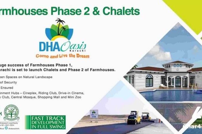 Payment Plan of DHA Oasis Karachi Farmhouses Phase 2||