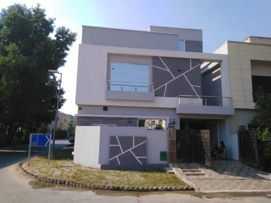 7 Marla Brand New Corner 4 Bed House BB Block Sector D Bahria Town LHR
