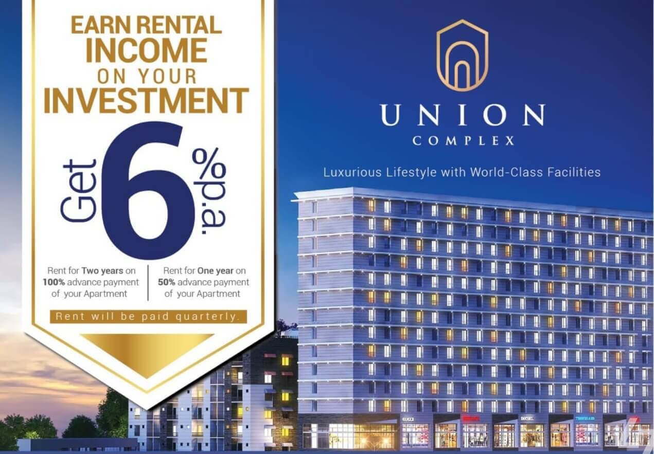 Luxury Apartment For Sale in Union Complex Lahore,