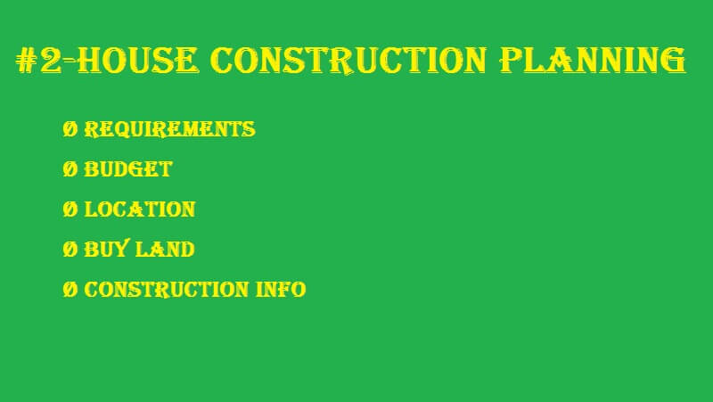 Home Building Process