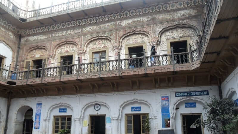 Wooden Shades Pathways and Railings Haveli Nau Nihal Singh Lahore