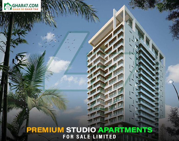 Premium Studio Apartments in Tower 21 Lahore